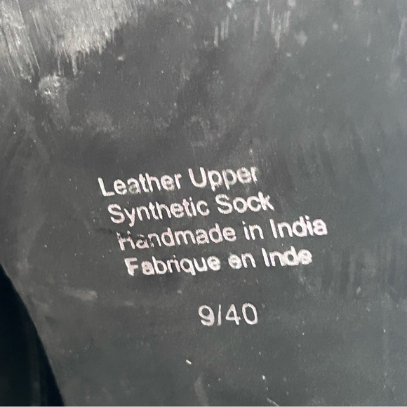 Jeffrey Campbell Zephyr Boot Size 9 Black Leather Lace-up Ankle Boots - Picture 10 of 11